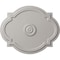Ekena Millwork Waltz Ceiling Medallion (Fits Canopies up to 4 1/2"), 21 1/4"W x 17 3/8"H x 1"P, Ultra Pure White CM21WAUWF - alternate 1